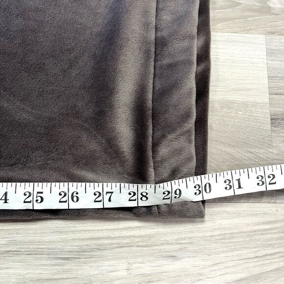 Skims Pants Women’s 2X Light Taupe Brown Velour Wide Leg Plus Size - Picture 7 of 7